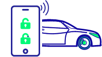 Unlock Car Icon